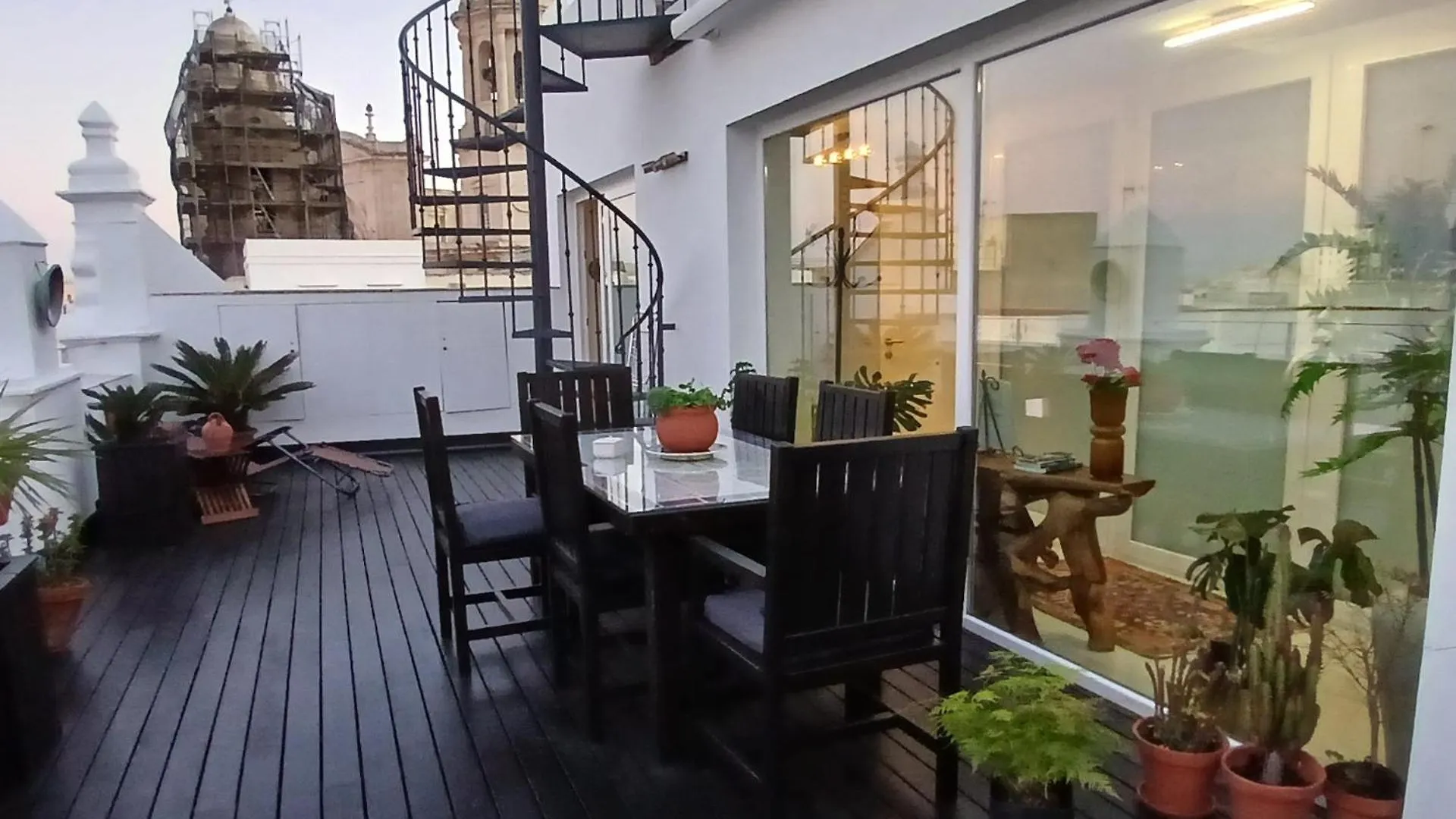 ***** Attic With Impressive Views And Jacuzzi Apartman Cádiz Spanyolország