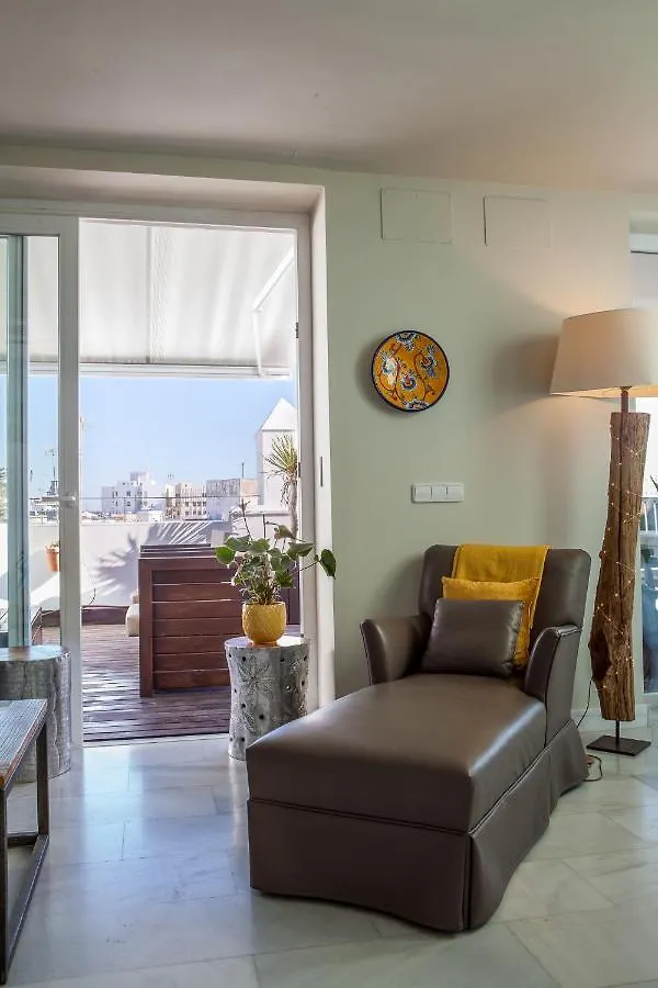 شقة ***** Attic With Impressive Views And Jacuzzi كاديز