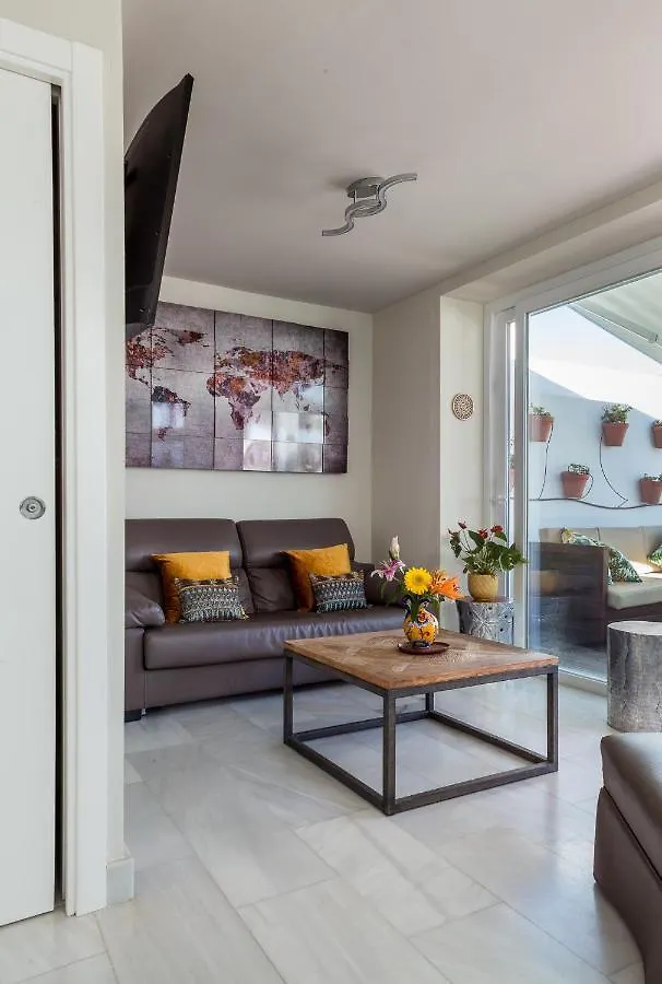 ***** Attic With Impressive Views And Jacuzzi Apartment Cadiz Spain